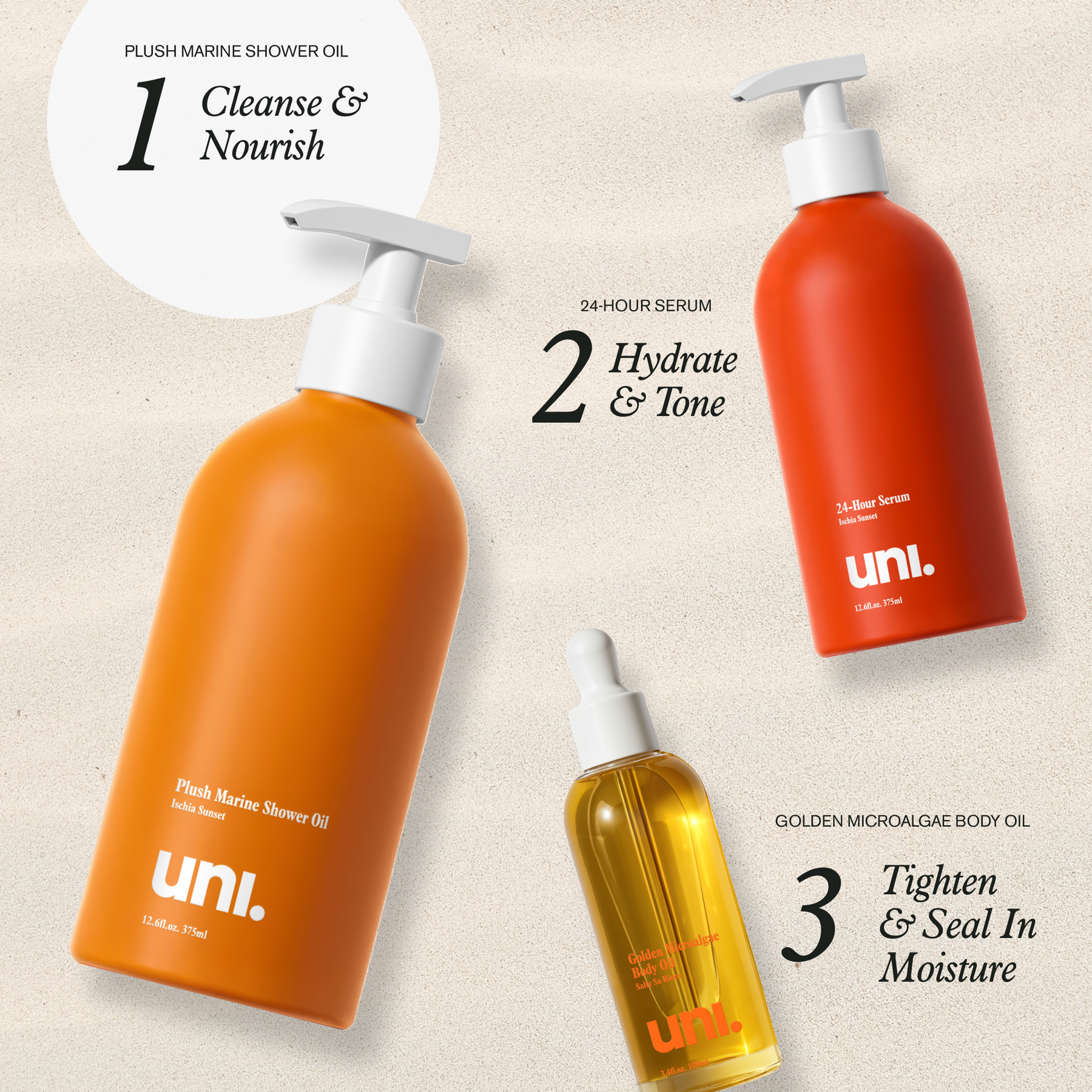 Plush Marine Shower Oil Refill