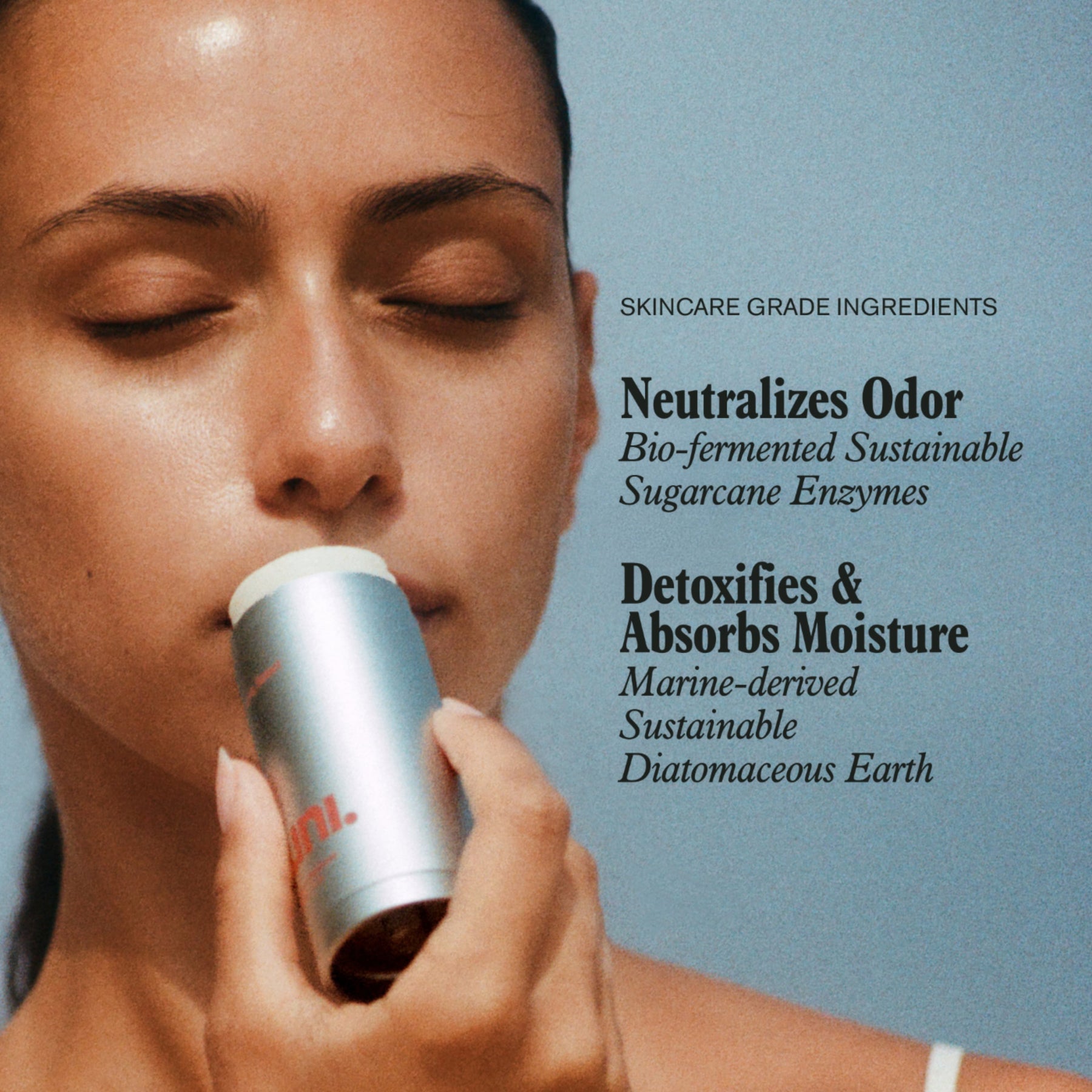 Skin Soothing Deodorant with Dispenser